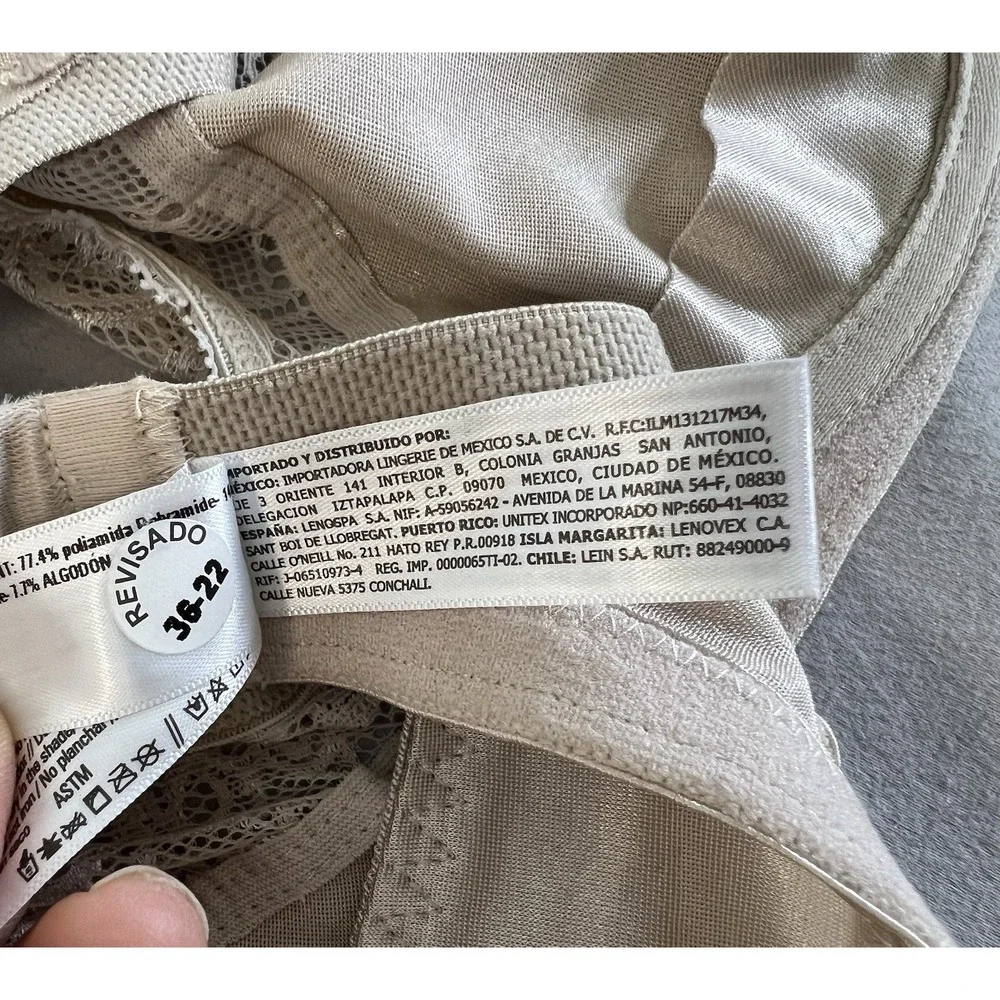 Leonisa Bra 71222 B 38 Beige New